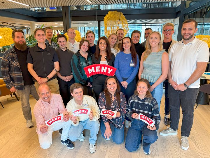 Første samling med nytt traineekull.