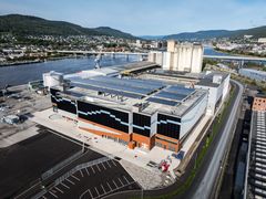Møller logistikk - Drammen havn. Foto: Møller Eiendom