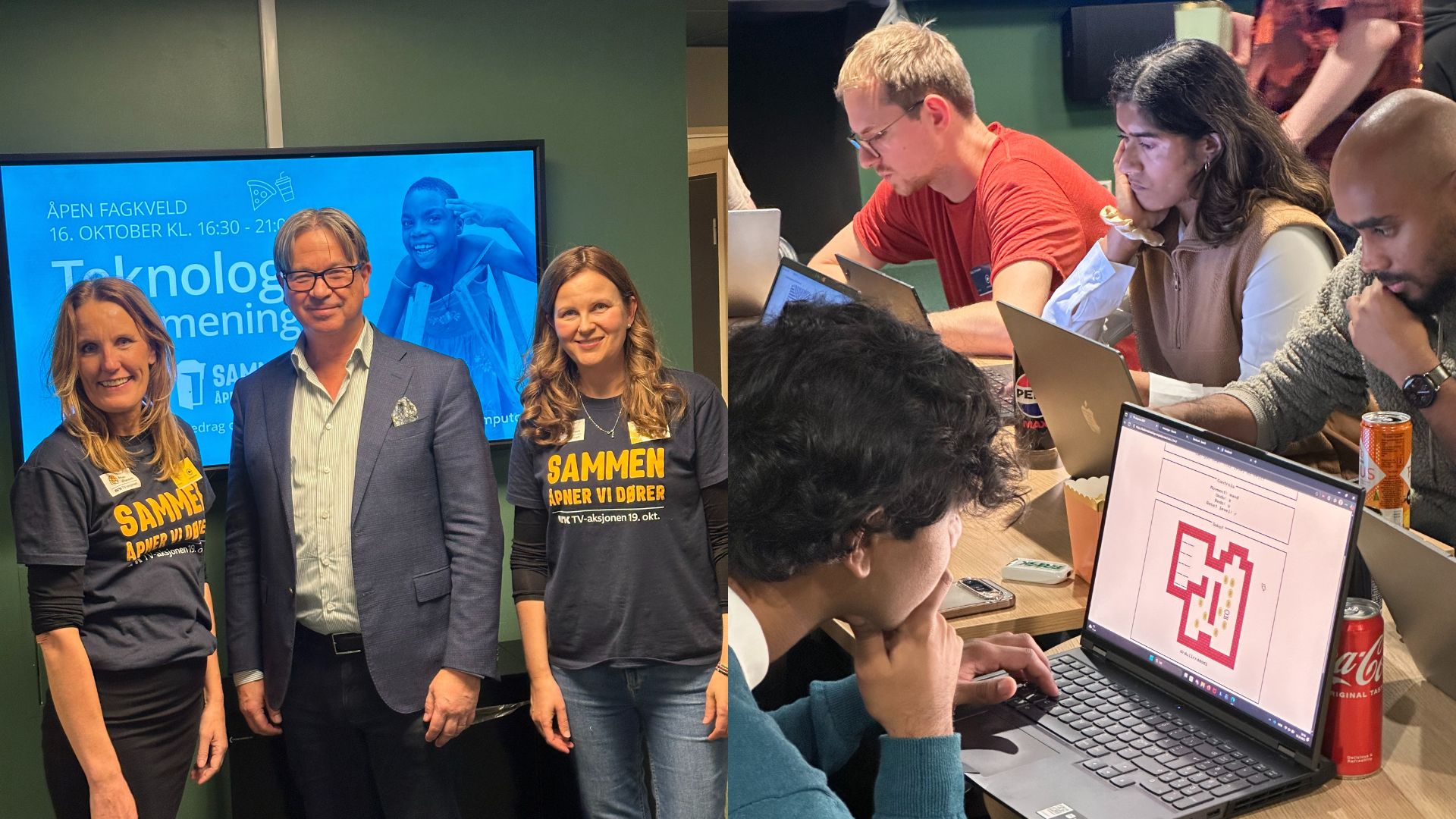 Computas kjørte hackathon til inntekt for TV-aksjonen