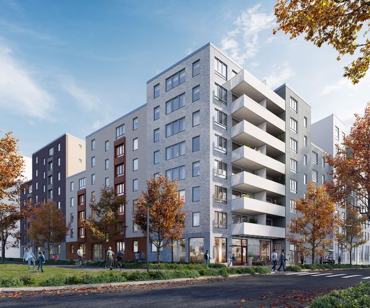 A subsidiary of AF Gruppen, HMB Construction, has been commissioned to build 60 owner-occupied apartments in the municipality of Täby, north of Stockholm, on behalf of OBOS Nya Hem.