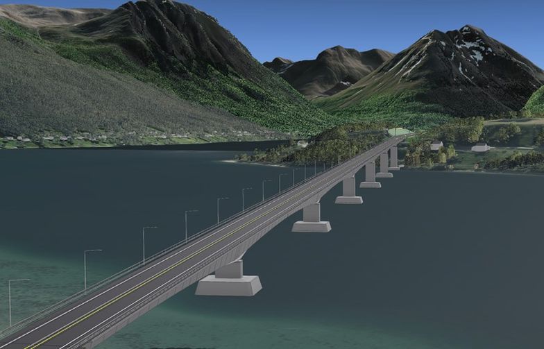 The new E8 highway between Sørbotn and Laukslett aims to provide a more accessible, shorter, and safer entrance route to Tromsø.