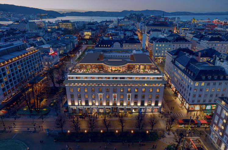 Handelens og Sjøfartens Hus in central Bergen