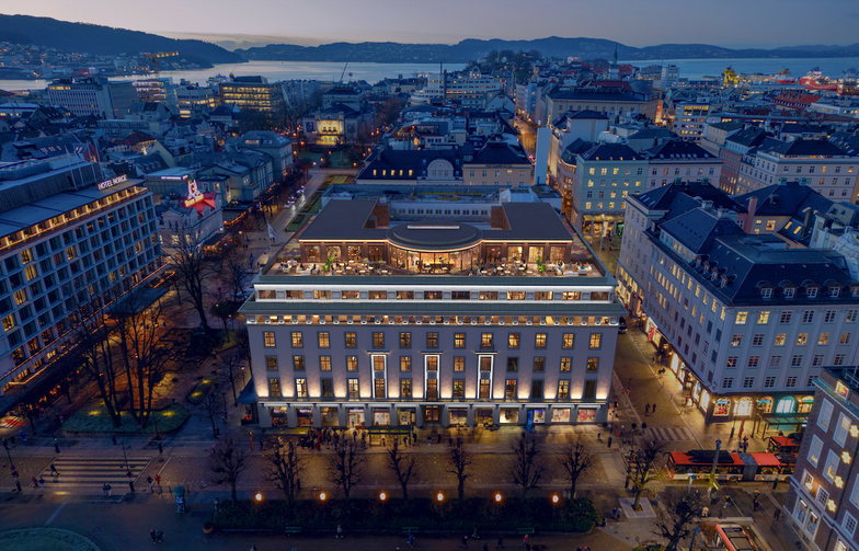 Handelens og Sjøfartens Hus in central Bergen