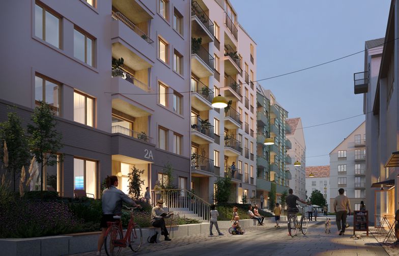 Bergensmeieriet - New residential development in central Bergen