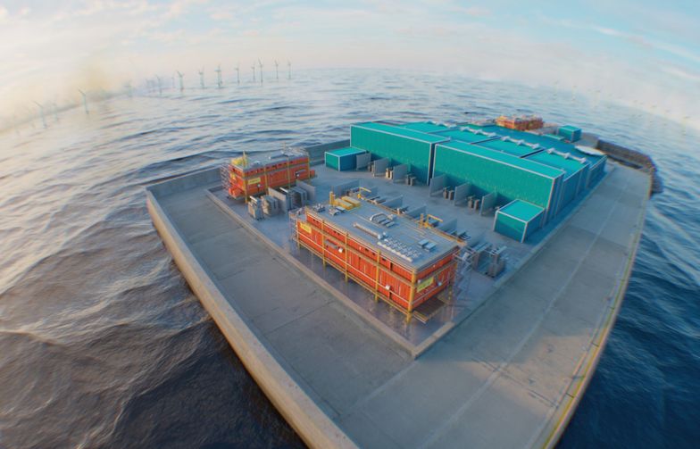 Delivering technical HVAC-R Installation to Princess Elisabeth Island in Belgium