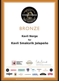 Bronse til smaksrike Kavli Jalapeño