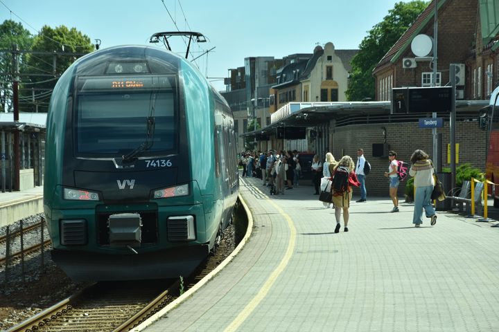Tønsberg stasjon.