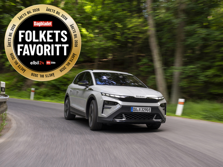 Škoda Elroq er kåret til Folkets Favoritt 2026