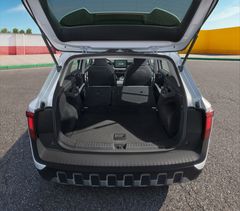 Škoda Epiq med bagasjerom på 475 liter