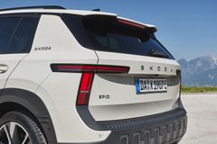 Škoda Epiq i lakkfargen Marble Grey.