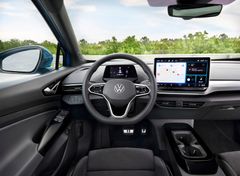 Volkswagen ID.4 interiør med større skjerm