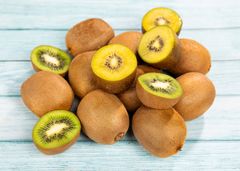 Kiwi, både gul og grønn, er i fantastisk vekst