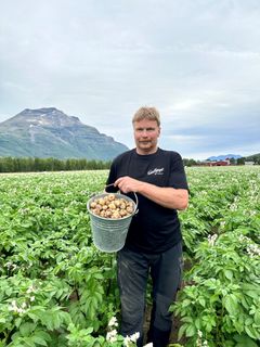 Olav Grundnes og Gulløye fra Nord-Norge