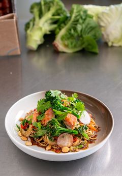 Grønnsakene tok større plass på middagstallerkenen i fjor.