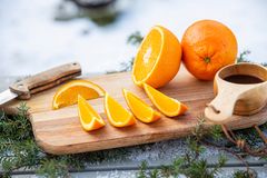 Appelsiner i skiløypa er et sikkert påsketegn.