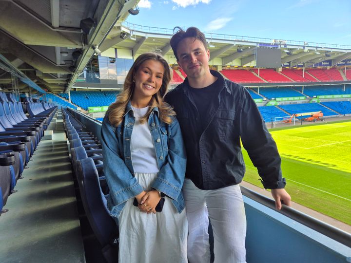 Fride Kokkim og Filip Nygaard Engen er BAMAs Sunnhetsambassadører