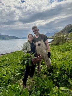 Gisle Melhus og kona Åshild Elton Jacobsen.