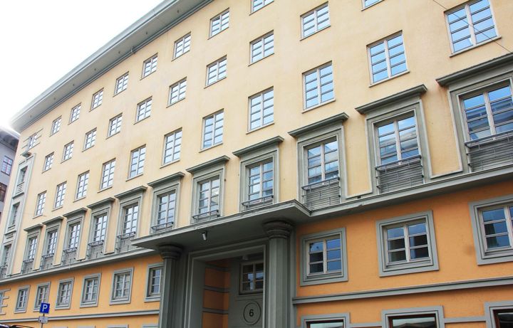 Valkendorfsgate 6 i Bergen eies av eiendomsselskapet Entra.