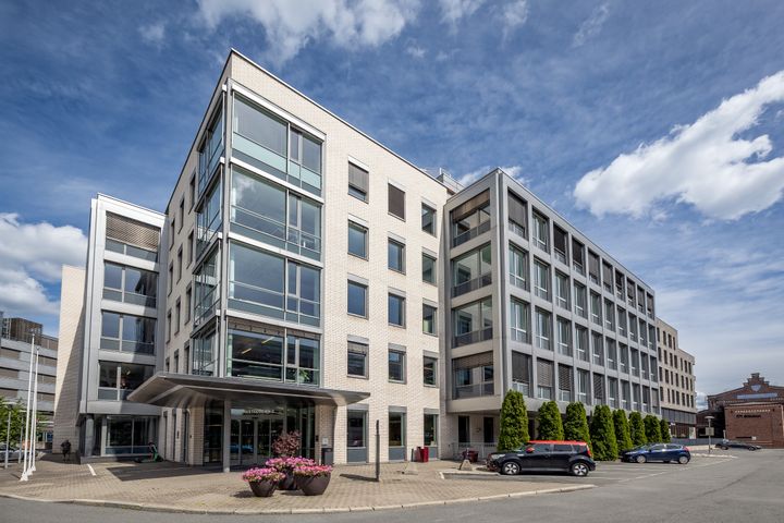 Verkstedveien 3 er et flott kontorbygg som ligger midt på Skøyen med få minutters gange til alt av kollektivforbindelser. Foto: Knut Neerland - Magent.no