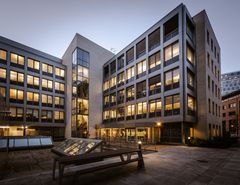 Verkstedveien 3 er et flott kontorbygg som ligger midt på Skøyen med få minutters gange til alt av kollektivforbindelser. Foto: Knut Neerland - Magent.no