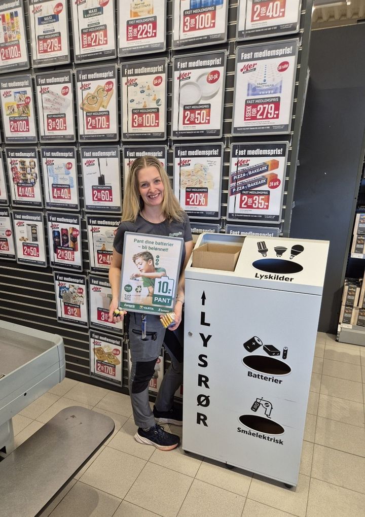 Butikksjef Tonje Rundtom Hauge, Europris Giske