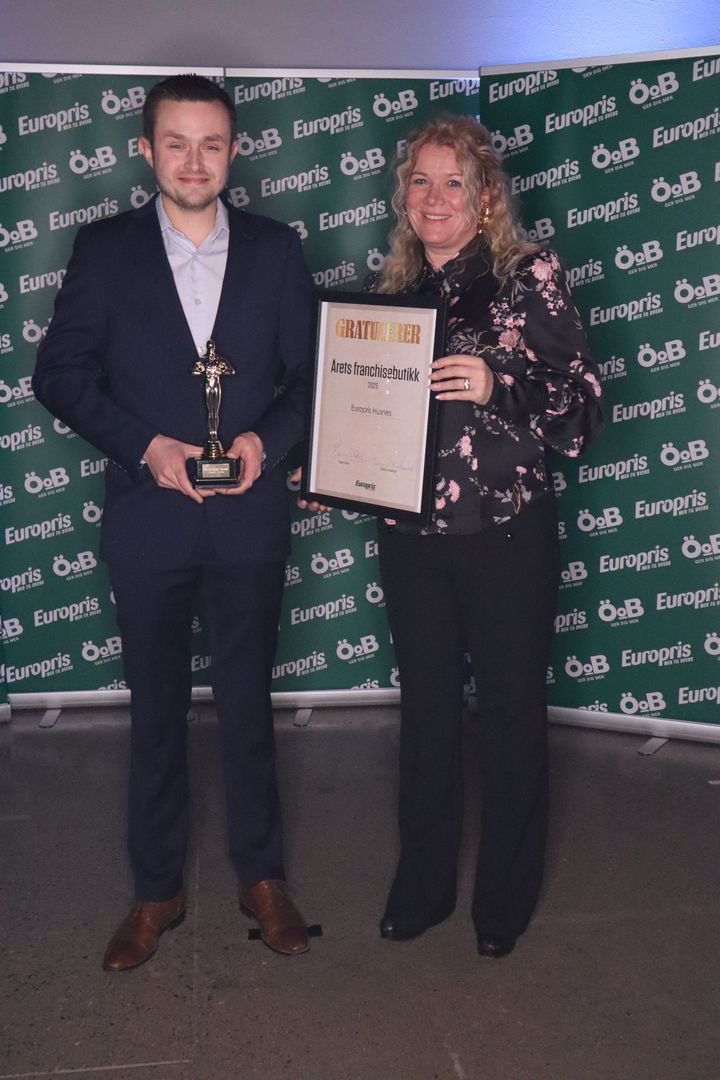 For Årets Franchisebutikk ledet av Joakim Myklebust og Agnes Iren Lothe, er det viktig med tillitt og frihet for å levere gode resultater.