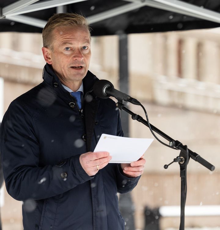 Helge Orten er visepresident i Nordisk råd i år, og ser frem til hovedsesjonen på Stortinget denne uka. Foto: Peter Mydske/Stortinget