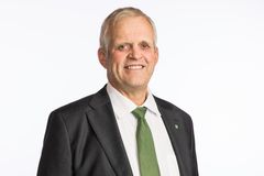Portrettfoto av andre visepresident Nils T. Bjørke (Sp).