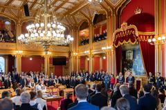 Bilde frå den høgtidelege opninga i 2024.