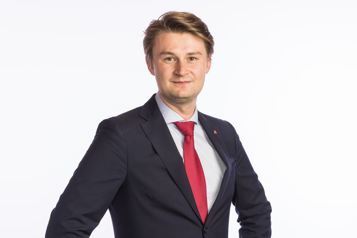 Portrett av fungerende delegasjonsleder Øystein Mathisen (A) i Stortingets arktiske delegasjon.
