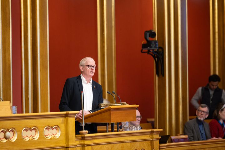 Lars Haltbrekken leder Stortingets delegasjon for arktisk parlamentarisk samarbeid.