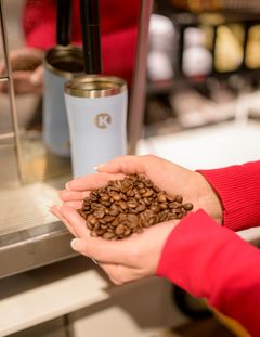 POPULÆRE BØNNER. På landsbasis bruker Circle K 240 tonn kaffe i løpet av året.