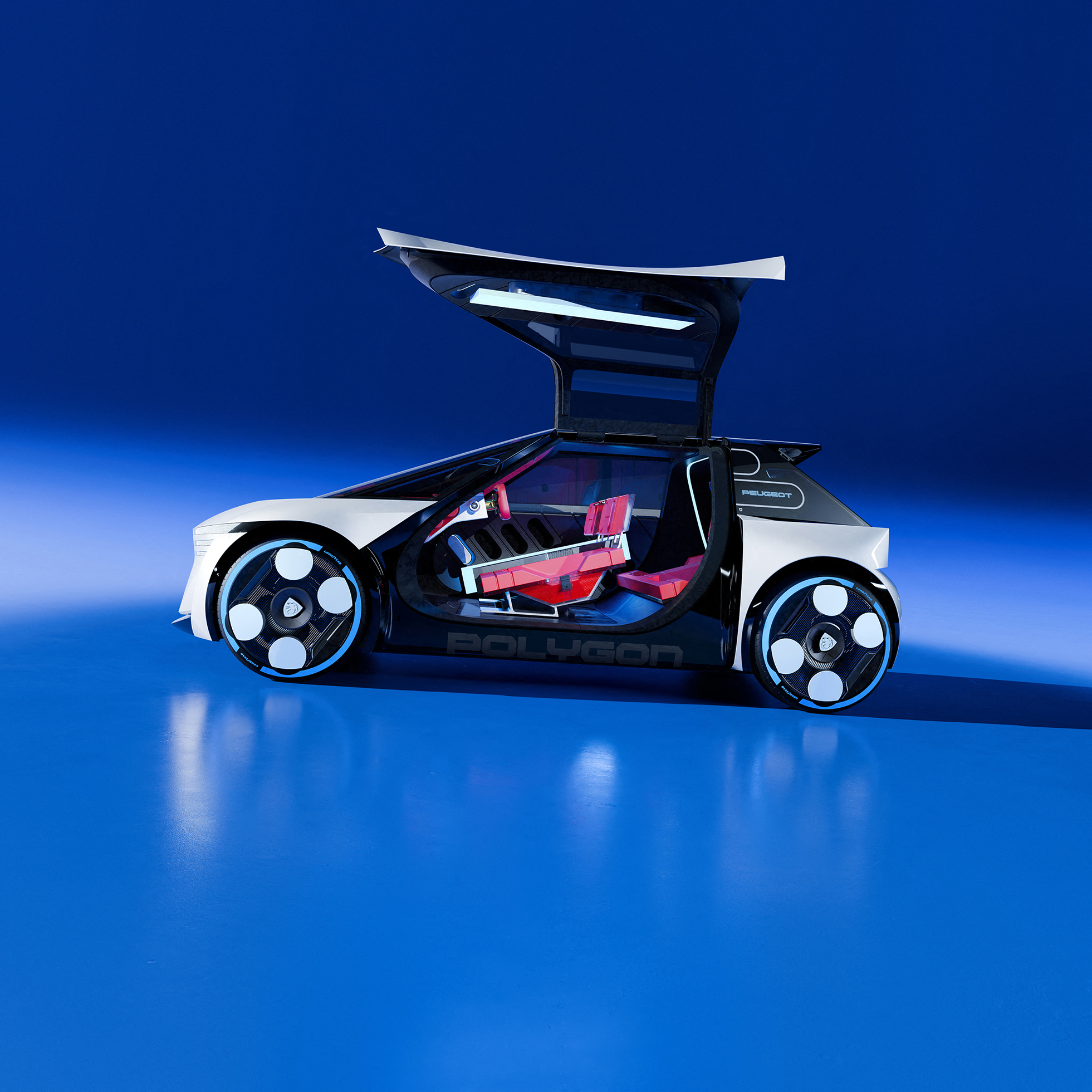 Peugeot Polygon Concept – et glimt av fremtidens kjøreopplevelse