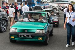 Fra den første visningen av 208 GTi på Le Mans.