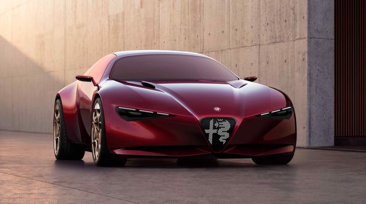 Alfa Romeo konseptbil som viser hvilken rettning merket vil ta i tiden som kommer