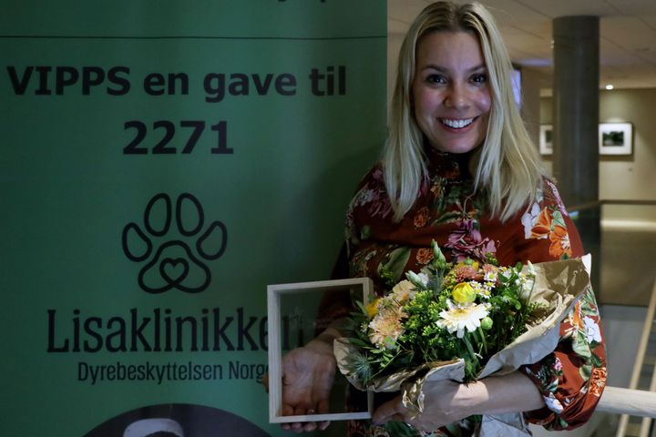 ÅRETS VETERINÆR: Caroline Holtet, klinikkleder ved Lisaklinikken Dyrebeskyttelsen Norge