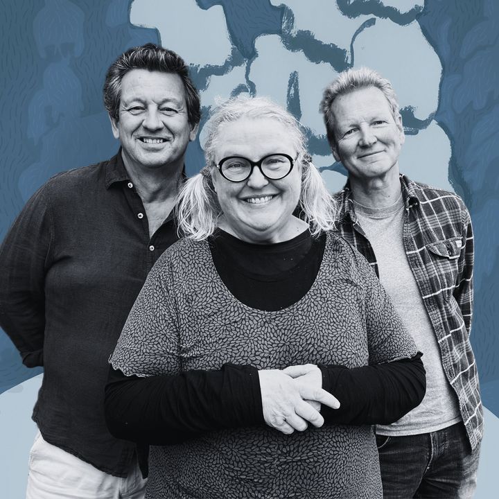 Gro Dahle, Olaf "Knerten" Kamfjord og Jon Rosslund. Foto: Helén Kamfjord