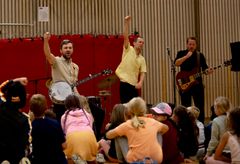 Toget lager show! Foto: Maja Brenna