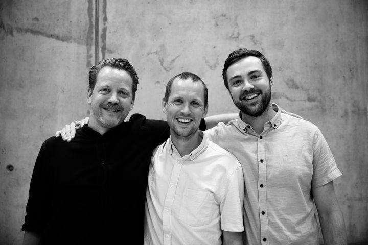 Edvard Mjanger, Mats Mæland Jensen og Marius Hirth Klovning. Foto: Maja Brenna