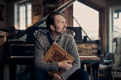 Leif Ove Andsnes and the piano on which Geirr Tveitt composed his 29th Sonata.