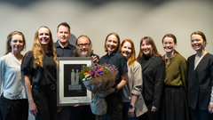 Fra venstre: Camilla Orten, Cathrine Strand Yttervik, Raymond Karlsen, Lars Rønn, Iselin Brenna, Helle Økstad, Daniela Marie Kobialko, Martine Olsen Lysvand og Astrid Bugge Mjærum