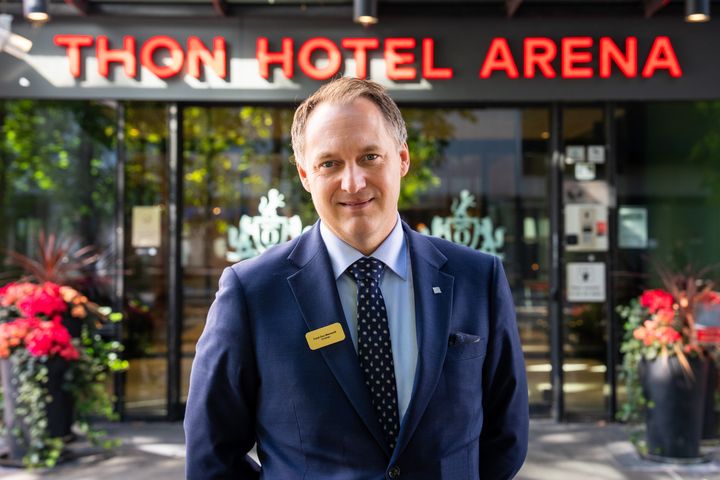Frank Ove Wennevik er ny direktør ved Thon Hotel Arena på Lillestrøm.