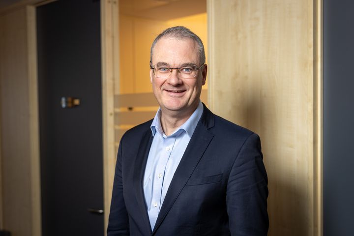 Bilder viser administrerende direktør i Helse Midt-Norge RHF Jan Frich.