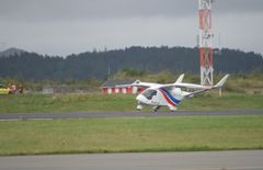 Landing på Bergen lufthavn