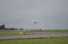 Landing på Bergen lufthavn