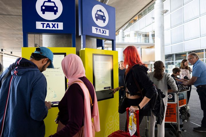 Eksempel på bestillingsskjerm