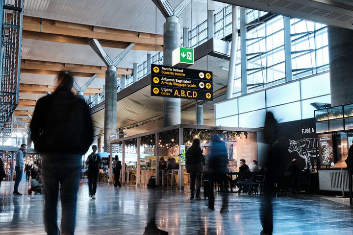Oslo lufthamn.