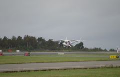 Det elektriske flyet lander i Bergen for første gang 4. september