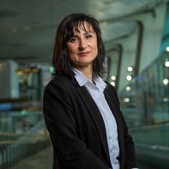 Iskra Skram, kommersiell direktør terminal i Avinor