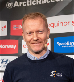 DAGLIG LEDER: Knut-Eirik Dybdal er daglig leder for Arctic Race of Norway.